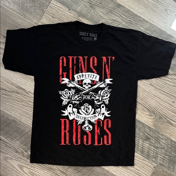 Guns N' Roses Other - Guns N' Roses Black Appetite for destruction Graphic T-Shirt size large